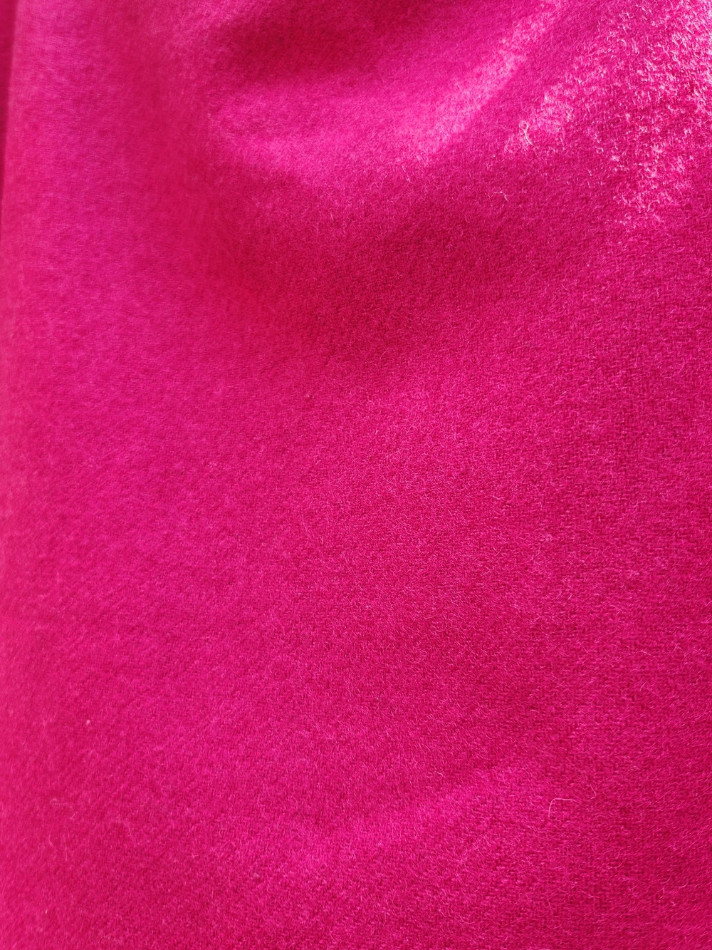 Talbots Sz 14 Hot Pink Wool Blend A-line Skirt - Picture 2 of 7